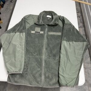 Peckham Fleece Jacket Mens XL Long Green Good Polartec ECWCS Gen III Military